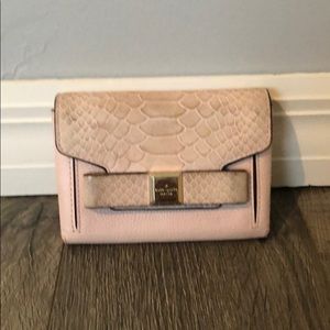 Small women’s kate spade baby pink wallet